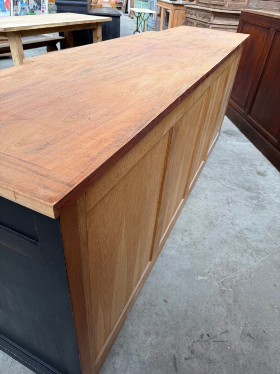 Large patinated sideboard from the 1950s.