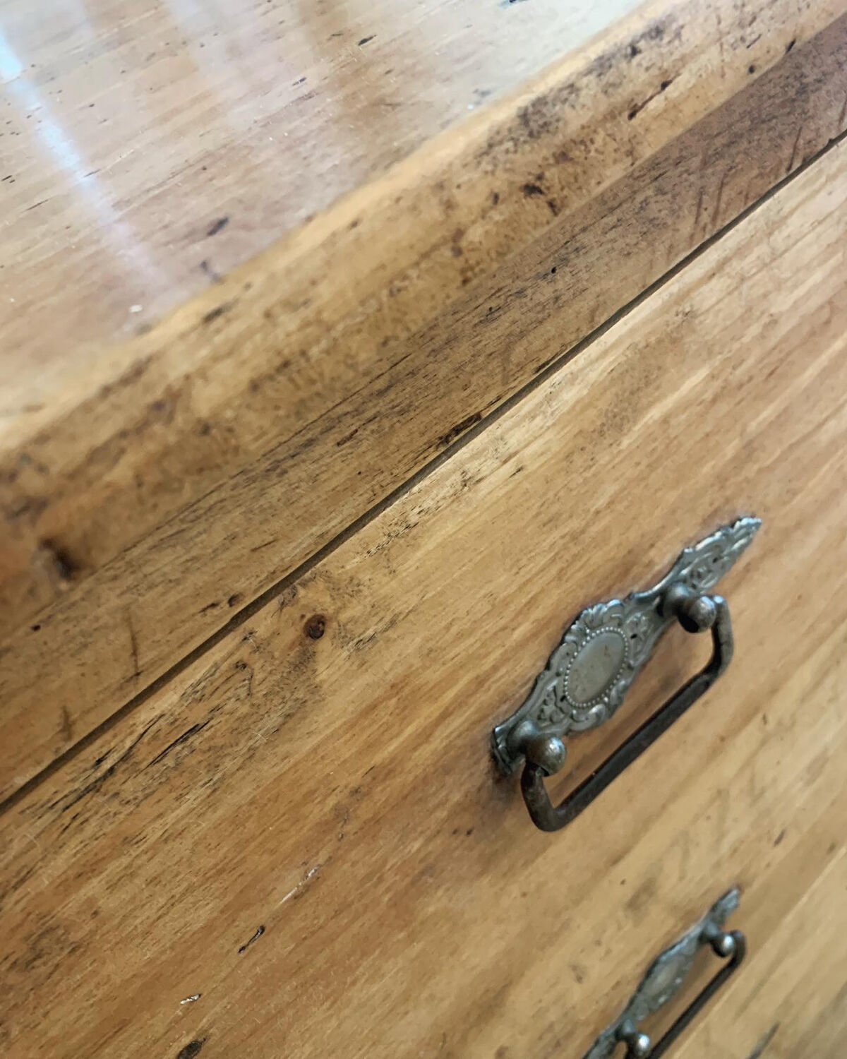 Cherry chest of drawers