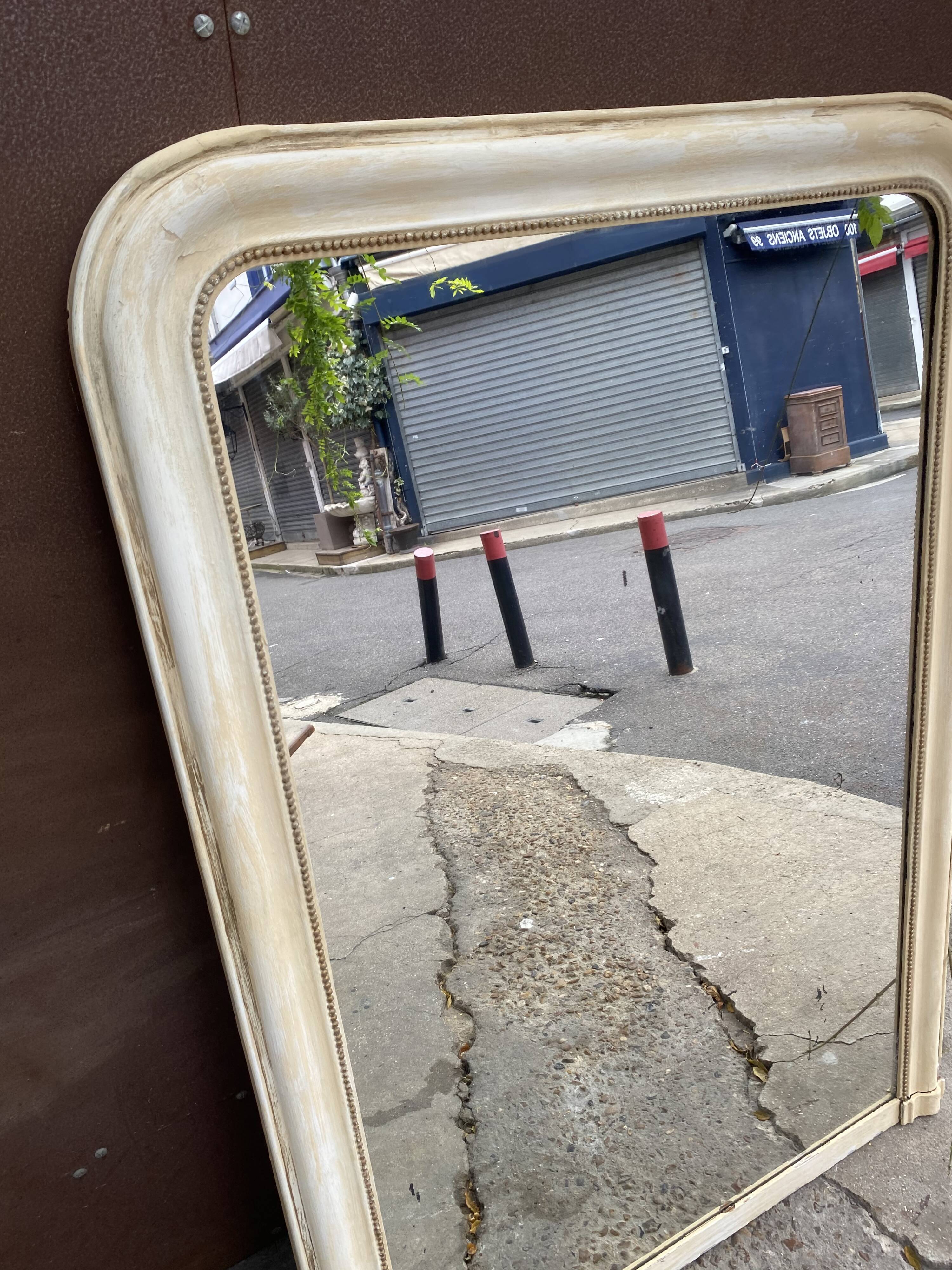 Louis Philipe mirror, original patina