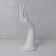 white hand ring sizer soliflore vintage jewelry holder