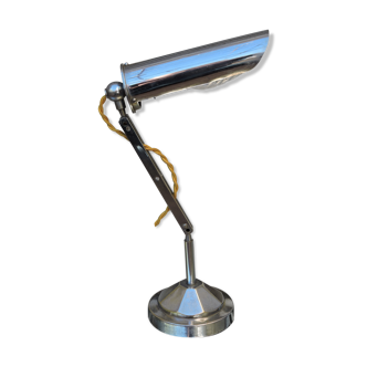 Art Deco chrome desk lamp from the 30s