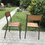 2 1960 Mullca 510 school chairs