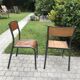 2 1960 Mullca 510 school chairs
