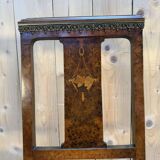 Set of 6 Art Deco chairs in marquetry and caning.