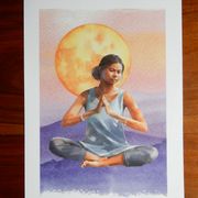 Illustration meditation