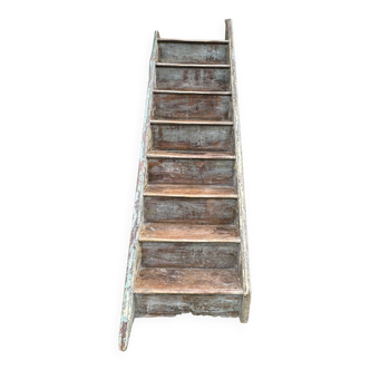 8-step solid wood staircase -JD103