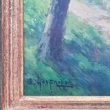 Peinture à l'huile - paysage