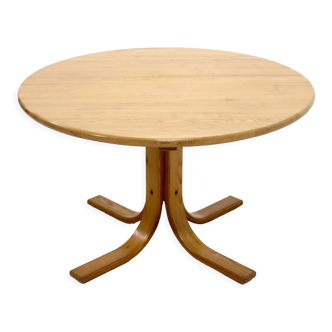 Table à manger extensible en pin Rainer Daumiller pour la scierie Hirtshal des années 1970