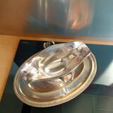 Saucier en métal argenté