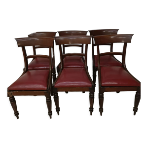 Lot de 6 chaises de salle à manger
