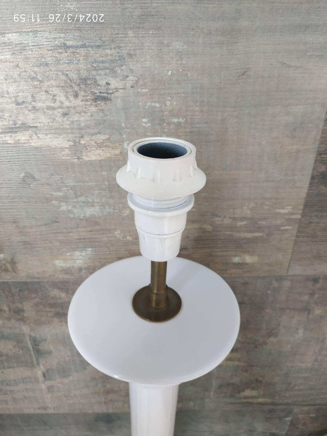 Earthenware lamp base