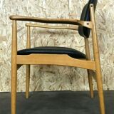 Danish armchair oak Eiche Denmark 60s