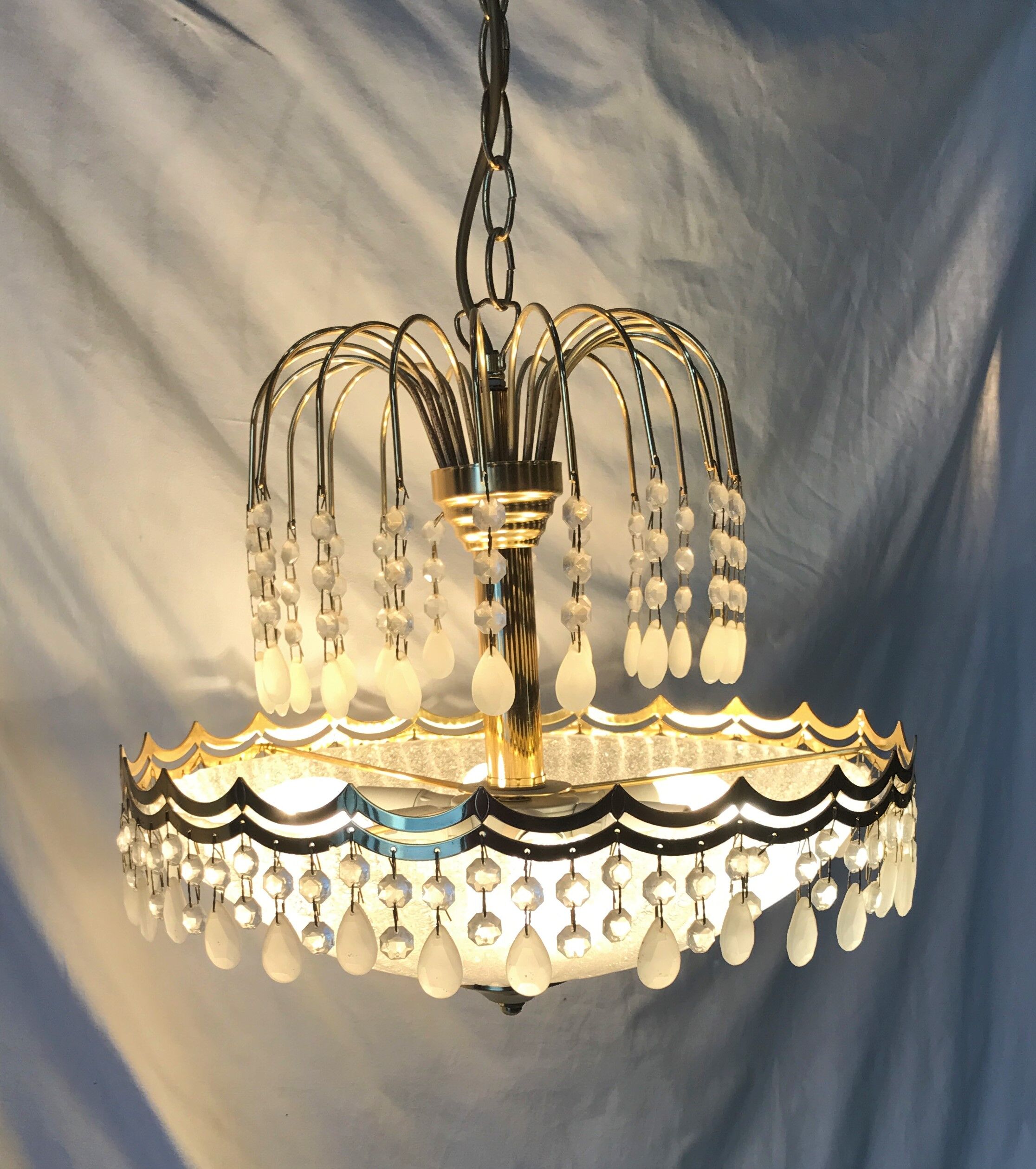 Lustre à pampilles