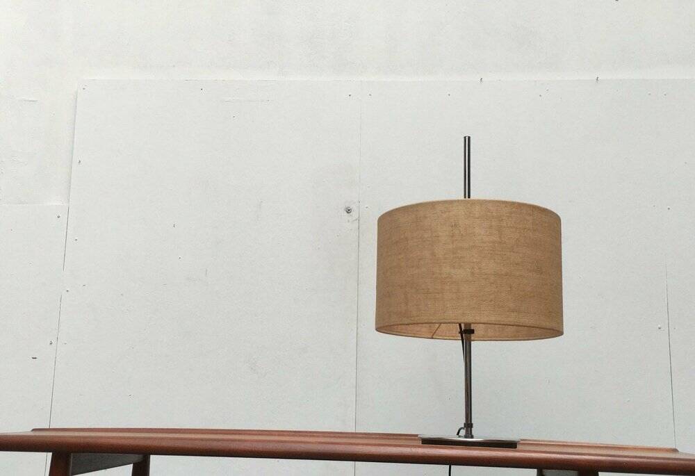 German table lamp from the mid-century space age by Staff Leuchten, 1960s.