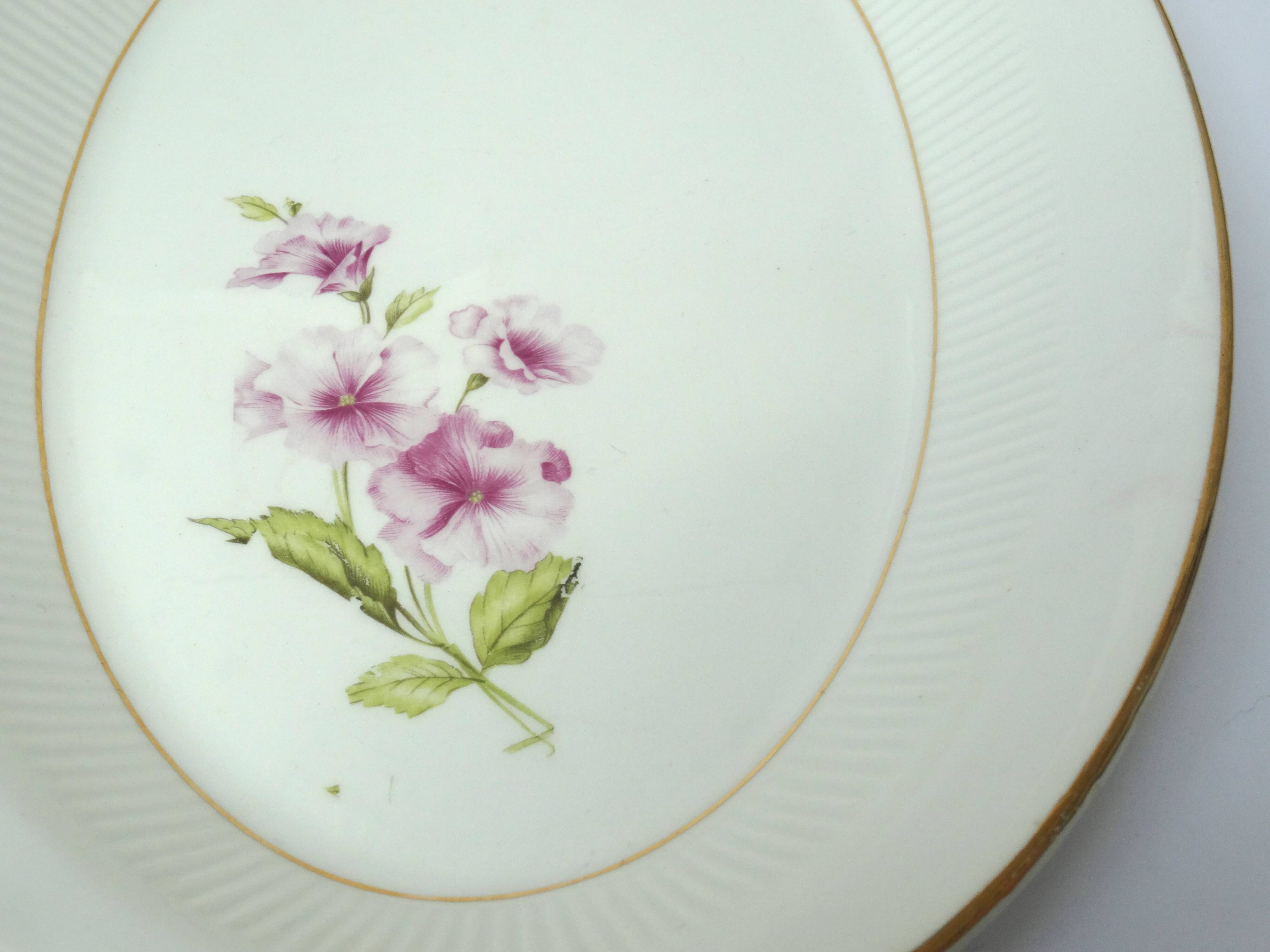 Gien oval serving dish