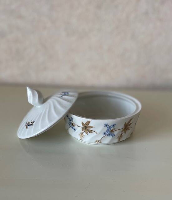 Limoges porcelain candy box