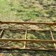 1970s rattan bed - single