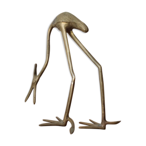 oiseau en laiton