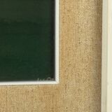 Amleto Dalla Costa, original serigraph framed, Milan Italy 1980s