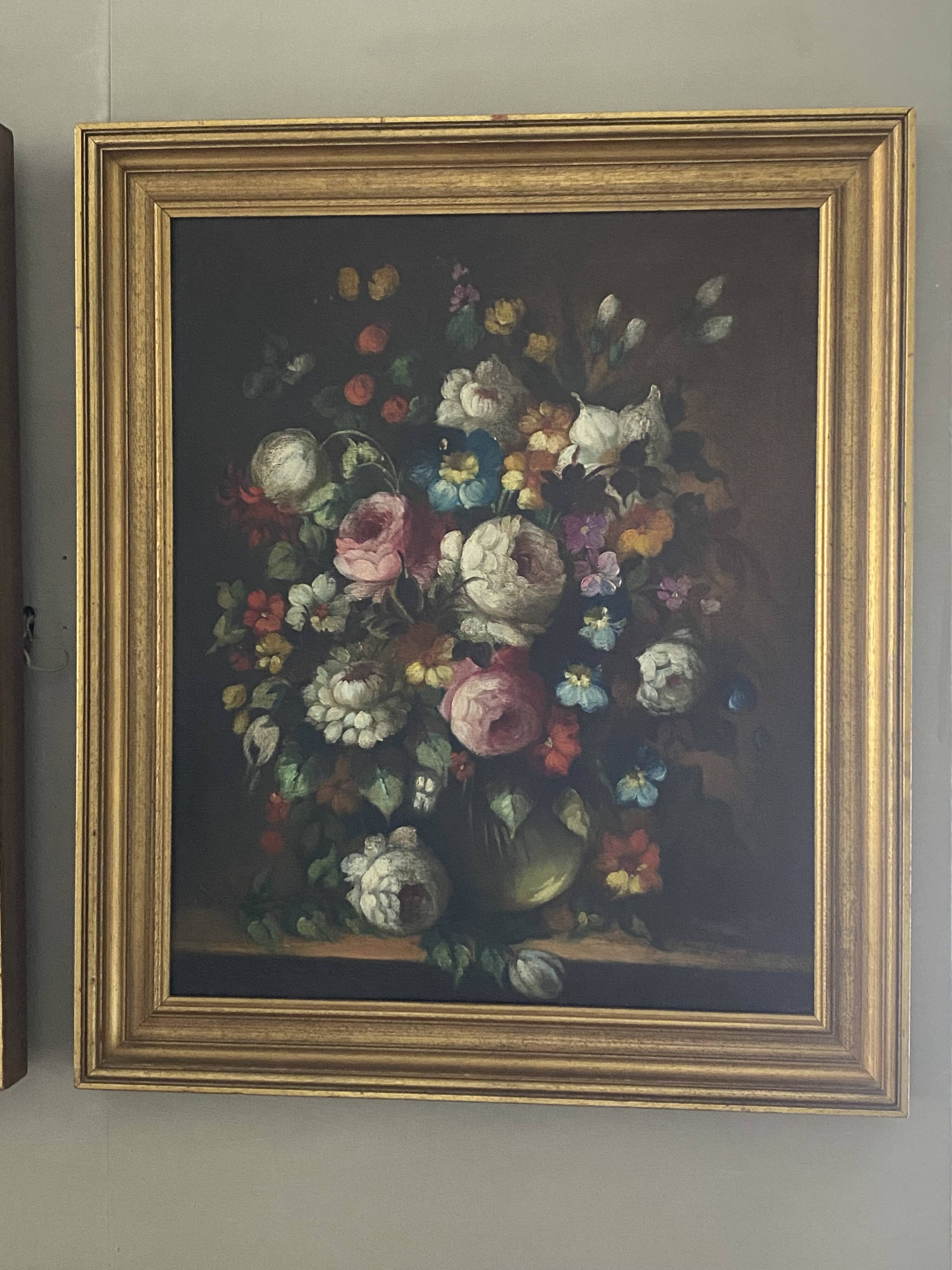 Oil painting / classic floral paintings