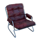 Vintage Scandinavian Leatherette Lounge Chair