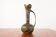 Art Nouveau vase in solid pewter with bronze patina by Louis Chalon 1910.