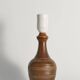 Brown Stoneware Table Lamp, Model number 59617, by Scheurich West Germany 1960s