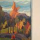 Original Swedish Oil on Canvas – “Orust” by Gösta Arontzon – Signed – Dated 1971 – Vintage & Framed – 58 × 49 cm