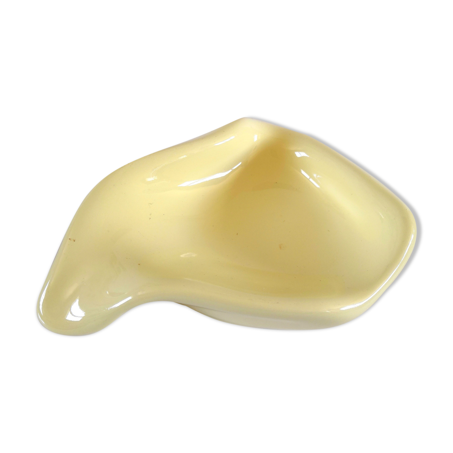 Vide poche cendrier en céramique forme libre années 60