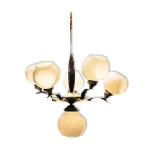 Art Deco chandelier, Poland, 1950s