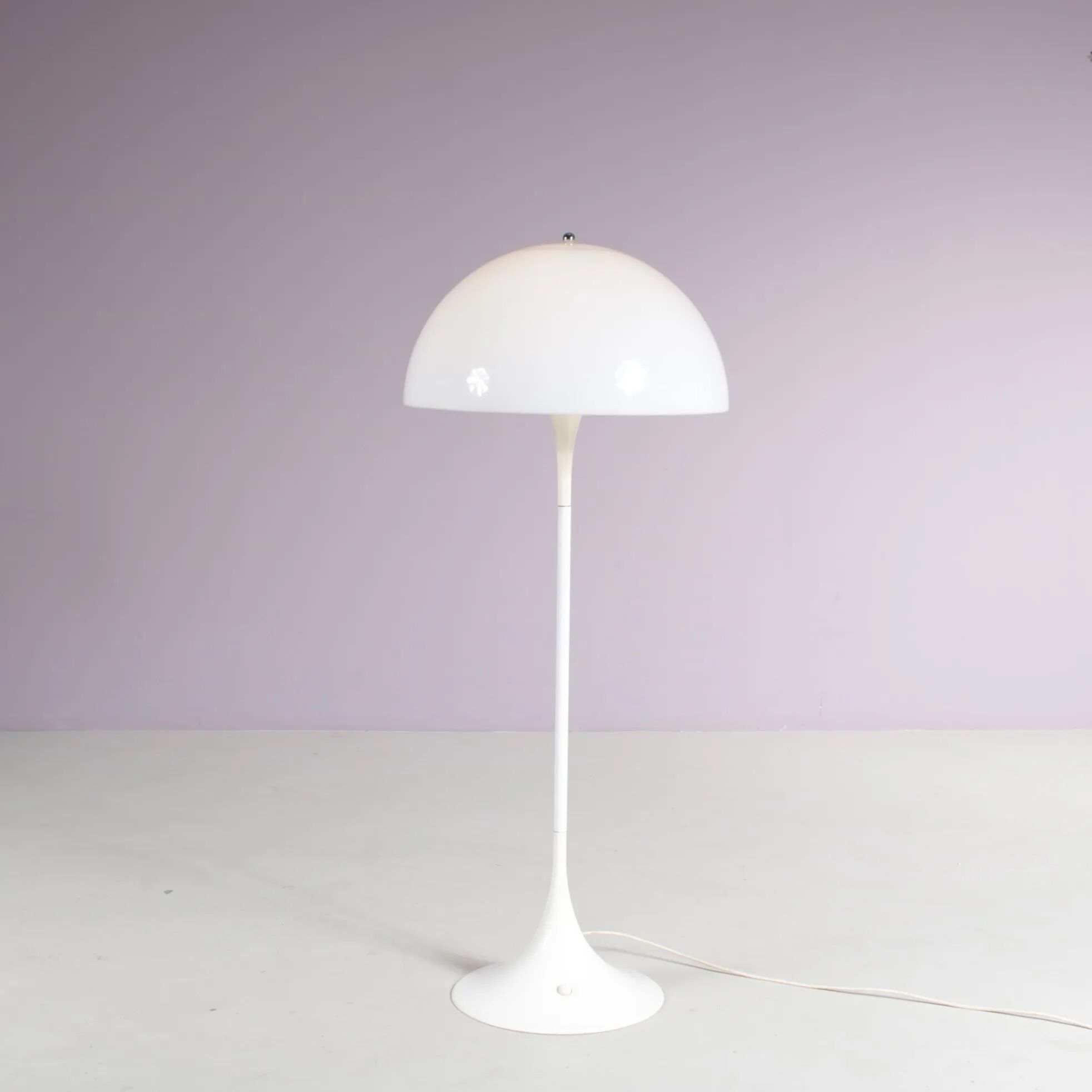 1970s "Panthella" floor lamp by Verner Panton for Louis Poulsen, Denmark