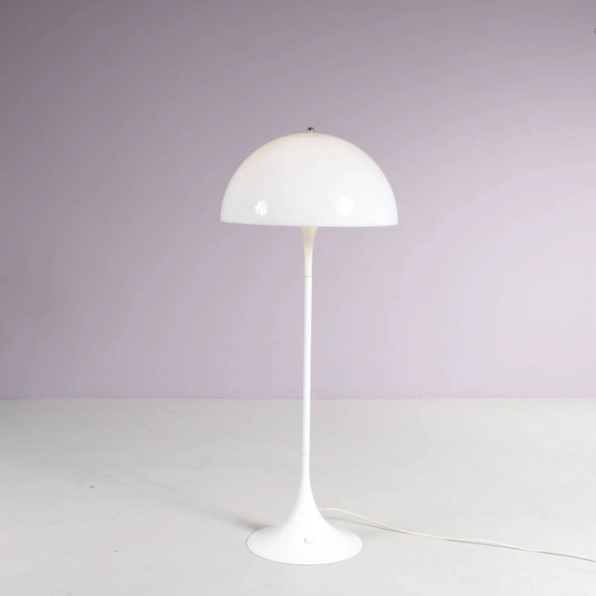 1970s "Panthella" floor lamp by Verner Panton for Louis Poulsen, Denmark