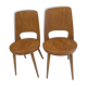 Pair of chairs Bistrot Baumann Mondor 1968