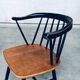 Set of Mid-Century Modern Fanett Armchairs, Denmark, 1950s