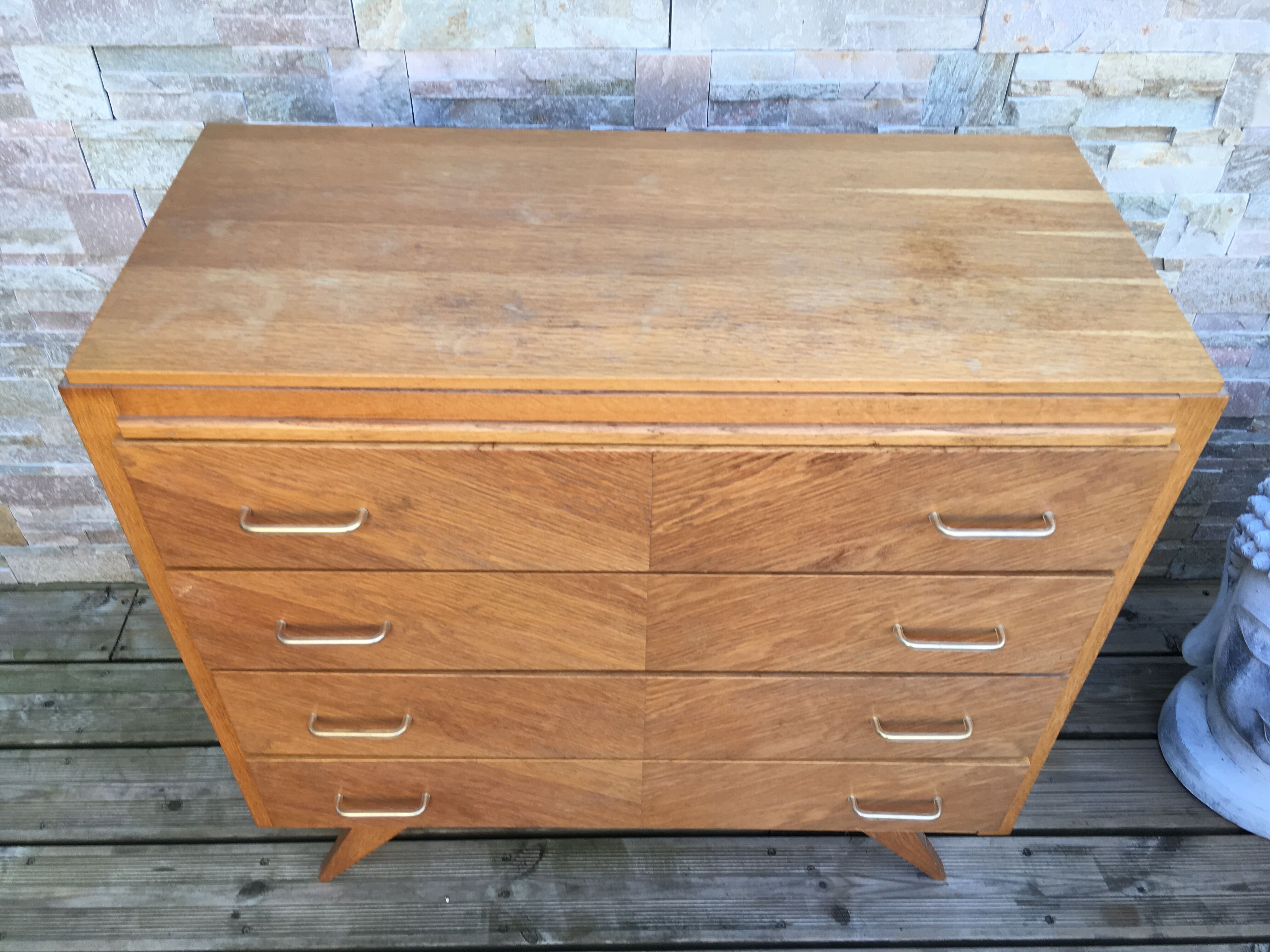 Commode vintage 4 tiroirs