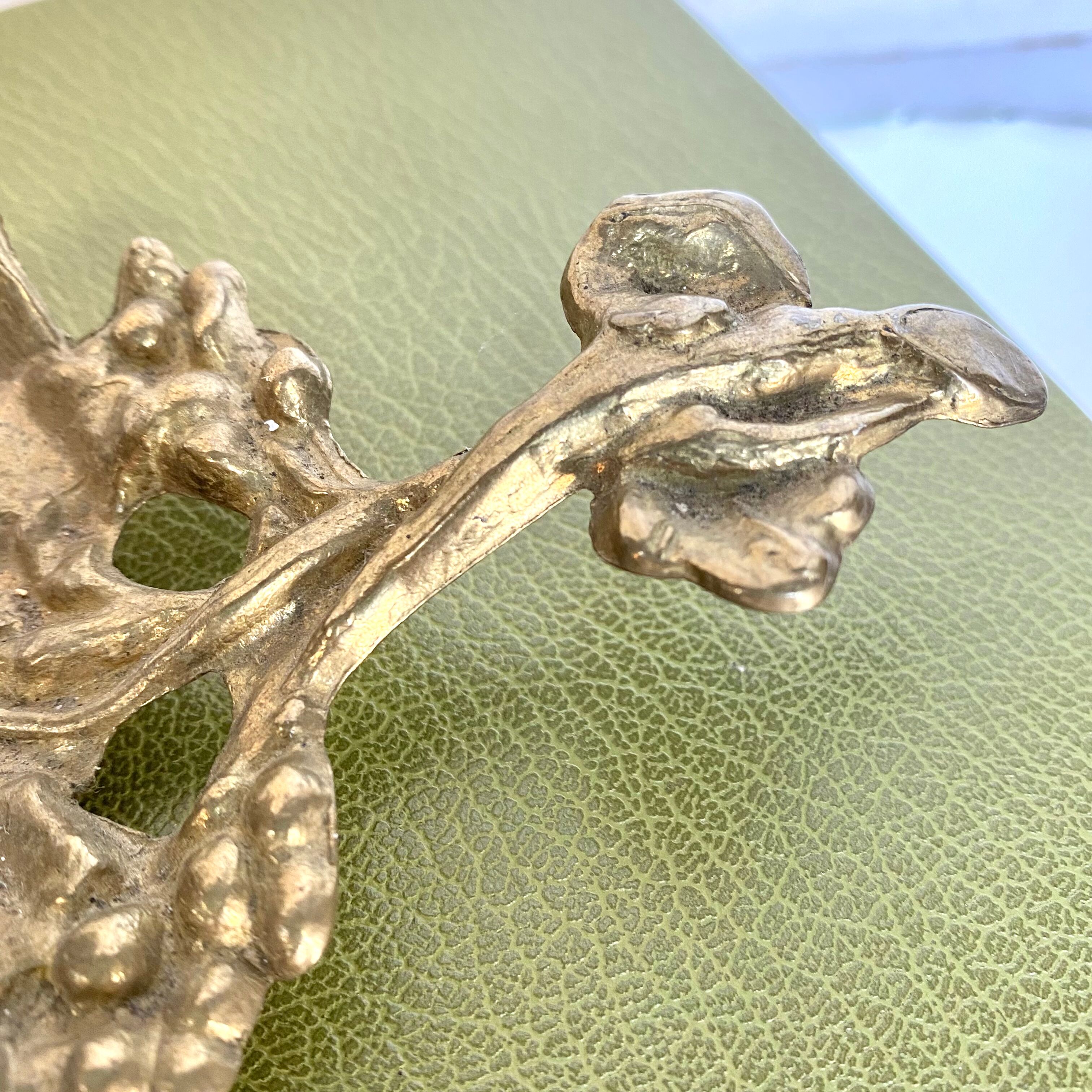 Brass candle holder