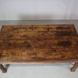 Indonesian hand-carved Teak dining Table