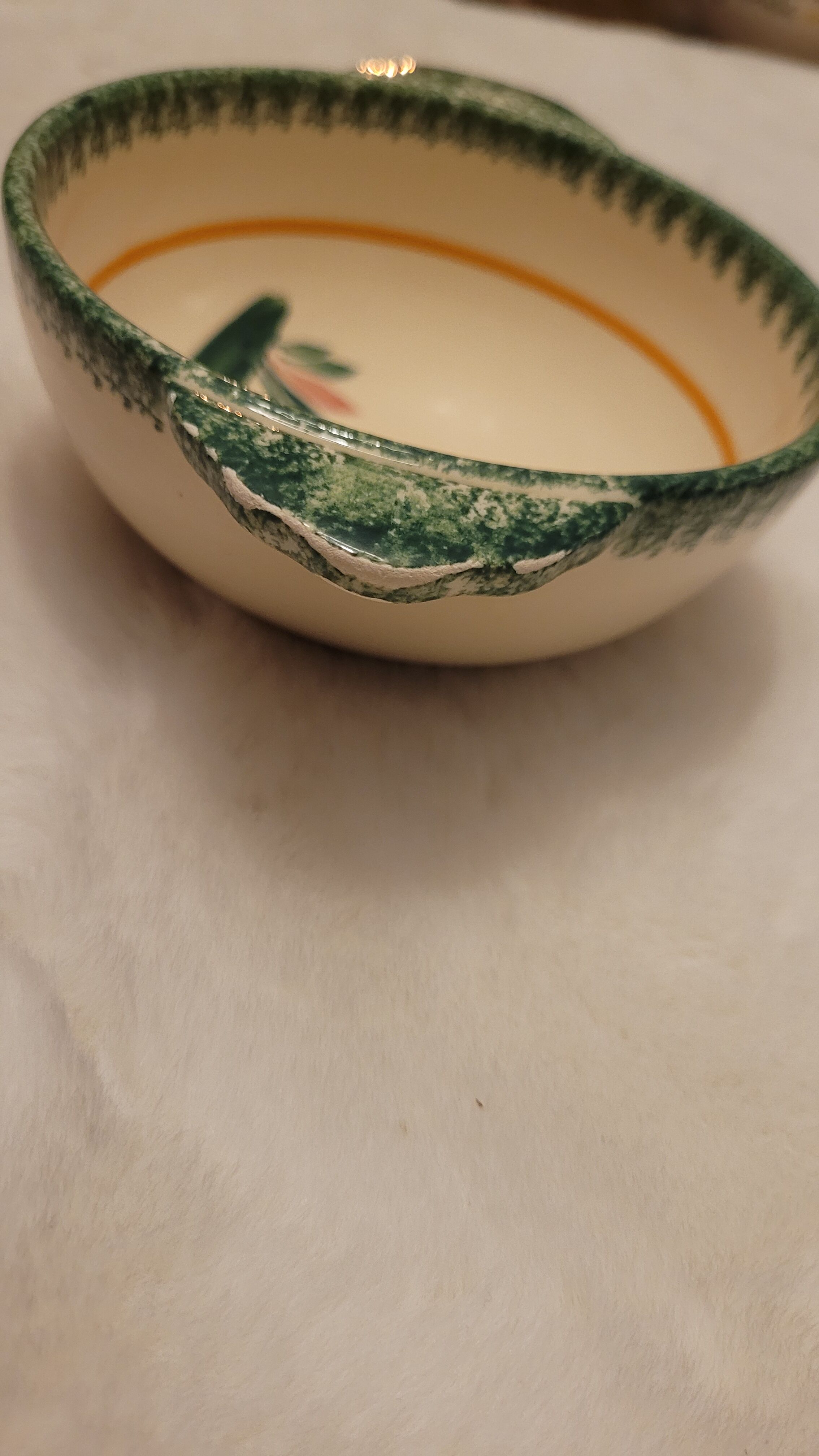 Vintage bowl marie-louise