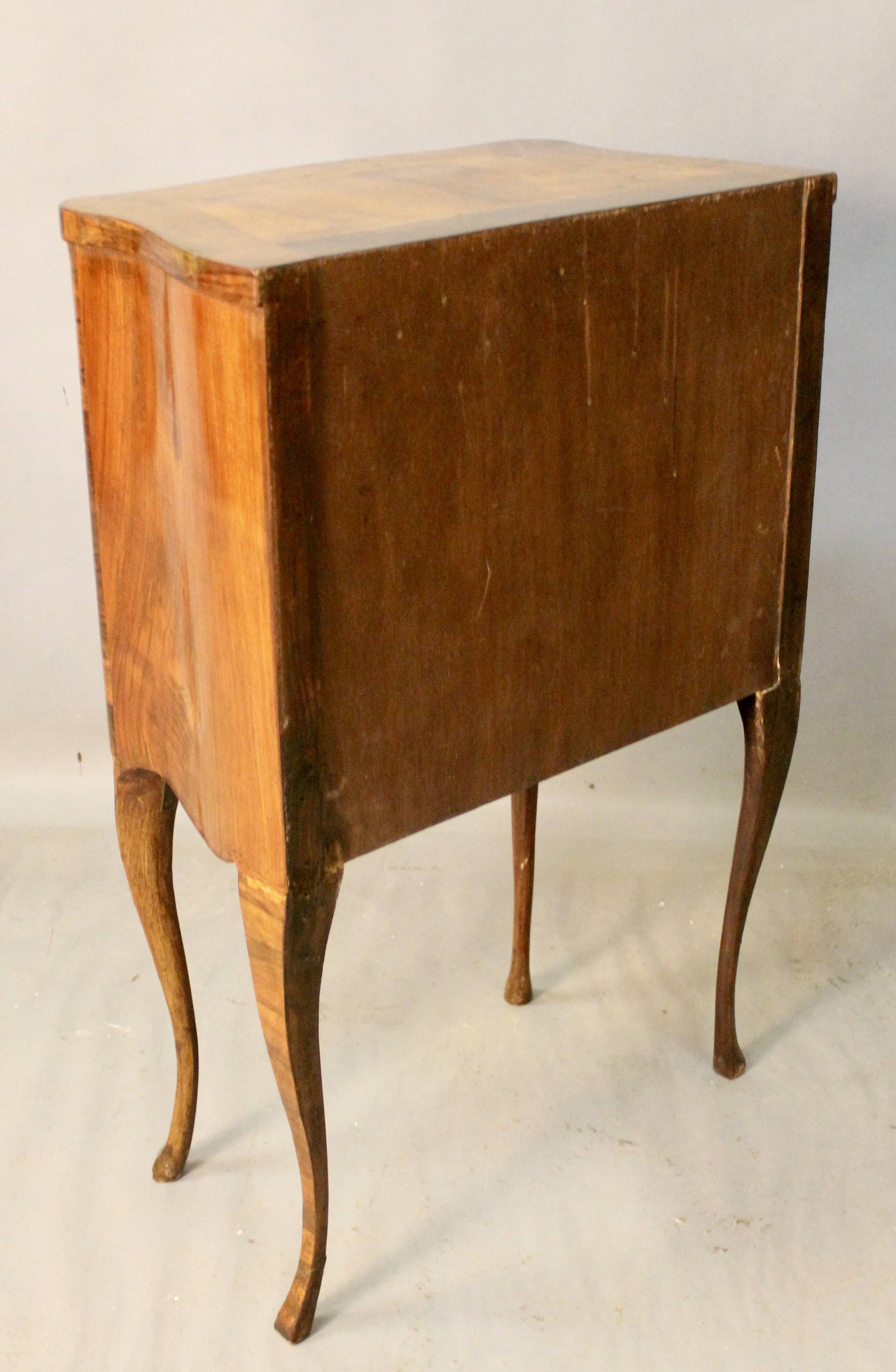 Bedside Or Sauteuse In Rosewood Marquetry