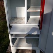 Industrial metal storage cabinet
