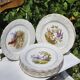 Bird dessert plates