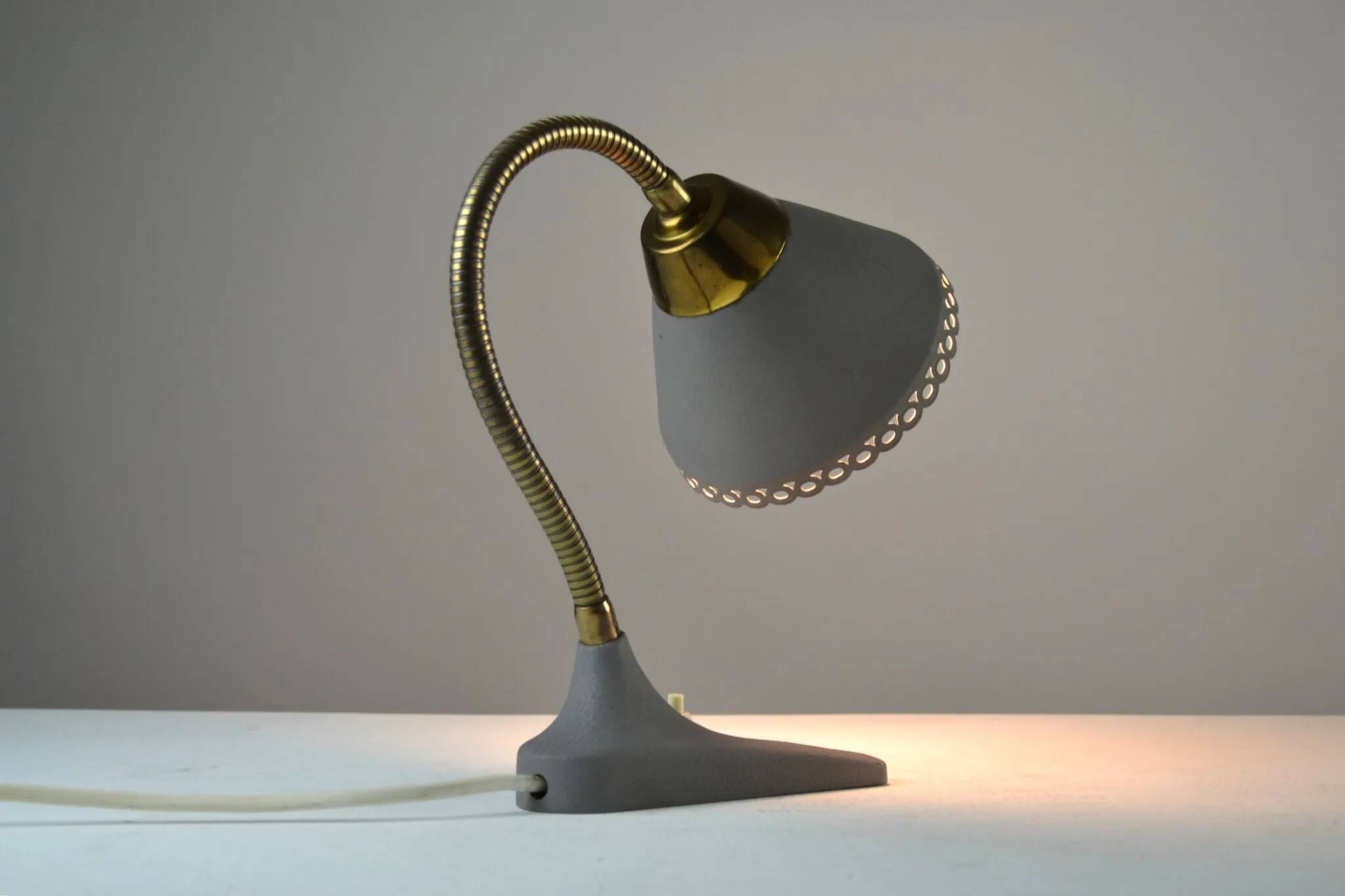 Eric Wärnå for EWÅ Armaturfabrik, Värnamo, Sweden — Model B49 Table/Wall Lamp, 1950s
