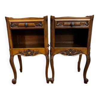 Pair of Louis XV bedside tables