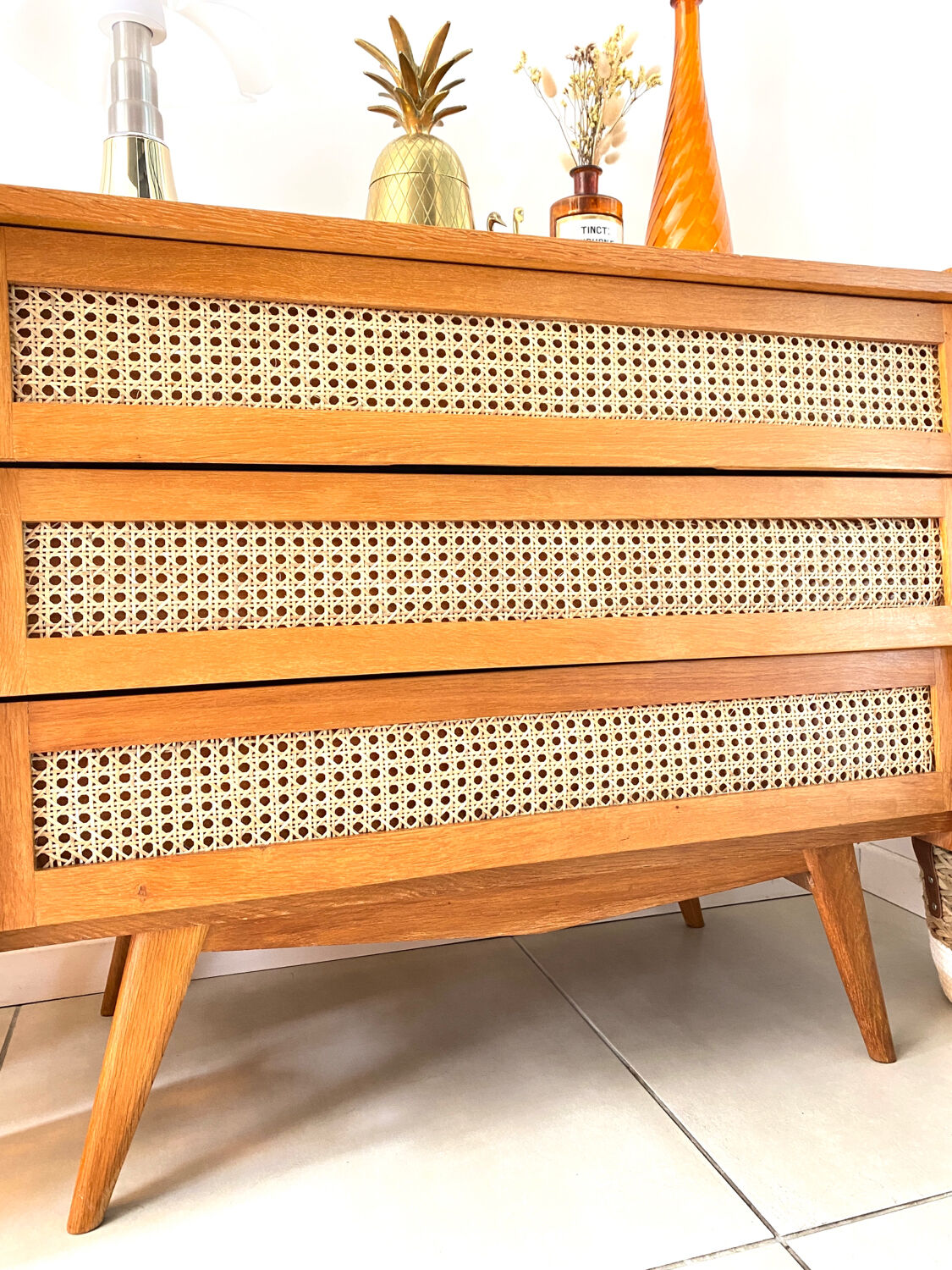 Old vintage chest of drawers