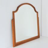 Antique bevelled mirror vintage 1930s