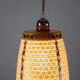 Pair of vintage oriental ceramic pendant lights, 1980s