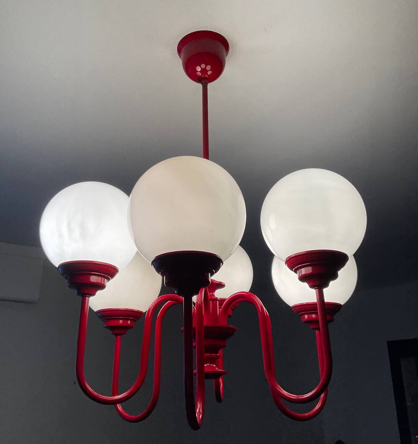 Kaiser Leuchten chandelier from the 70s-80s