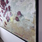 Oil painting on canvas "the cherries" signed g. mourlon