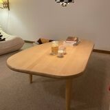 Beech coffee table by haslev