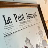 Advertising mirror "Le Petit Journal"